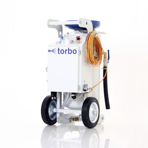 Manual sandblasting machine - torbo SoftLine - torbo ENGINEERING KEIZERS GmbH  - pressure / mobile