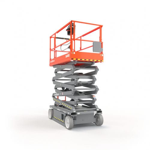 Mobile scissor lift - SJ47xx series - Skyjack - electric / indoor / for industrial applications