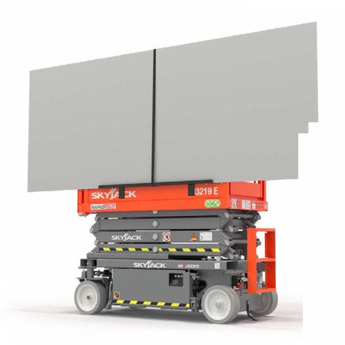 Wheeled carrier - Skyjack - lifting / platform