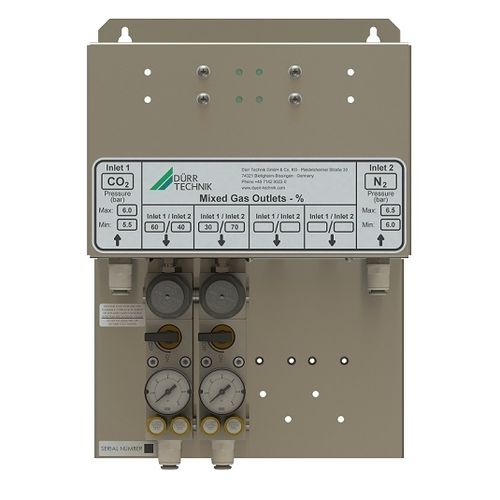 Gas mixer for the beverage industry - DÜRR TECHNIK