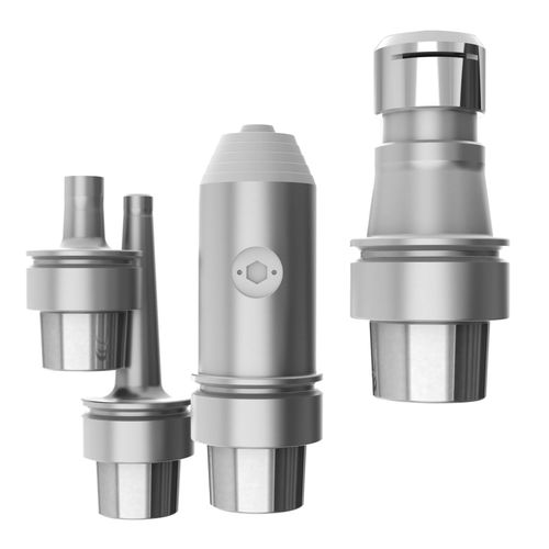HSK end mill holder - HSK 40 Form E - POKOLM Frästechnik GmbH & Co. KG - Morse taper / taper shank / drilling
