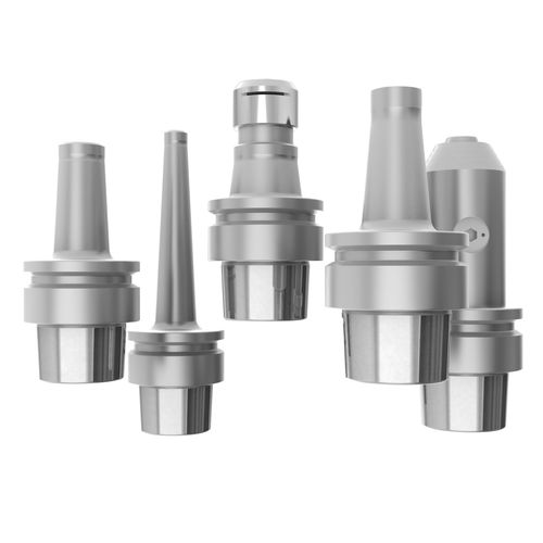 HSK end mill holder - HSK 50 Form E  - POKOLM Frästechnik GmbH & Co. KG - taper shank / drilling / high-precision