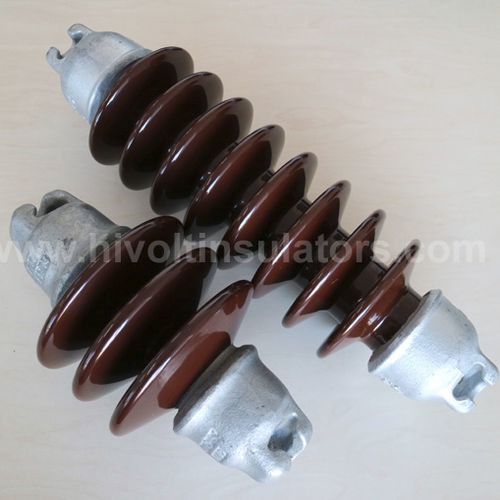 Porcelain insulator - L40BE200 - DALIAN HIVOLT POWER SYSTEM CO.,LTD. - suspended / pin