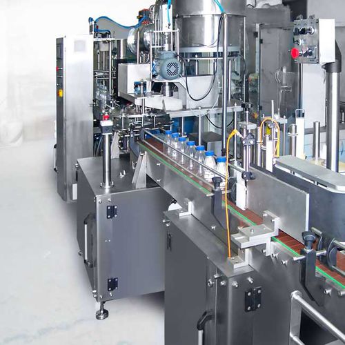 Bottle rinser-filler-capper - ST1 - Jacopack - for milk / for water / automatic