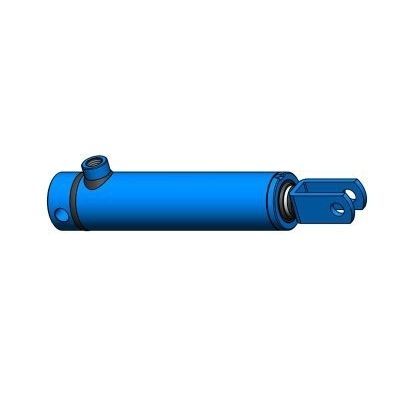 Brake cylinder - 100RN series - CICROSA HIDRAULICA, S.L. - hydraulic / with piston rod / single-acting