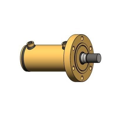 Hydraulic cylinder - 8000 series - CICROSA HIDRAULICA, S.L. - piston / with piston rod / double-acting