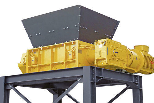 Toothed roller crusher - iXRS 600 - KOMATSU FORKLIFT - stationary / compact / wet type