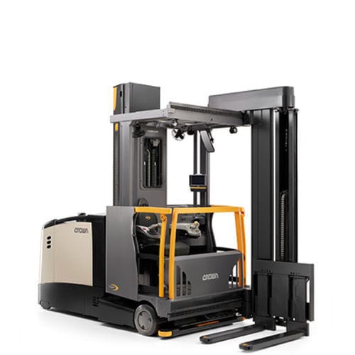 Very narrow aisle forklift - TSP 1000 - CROWN - electric / ride-on / pallet