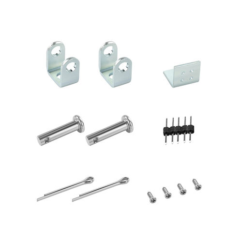 Micro-actuator mounting bracket set - BRK-MC1 - Progressive Automations Inc - linear actuator