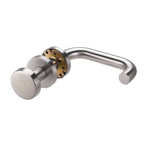 Swing handle - 491N, 492N - ANDREAS MAIER GmbH & Co. KG (AMF) - door with lock / emmergency escape / stainless steel