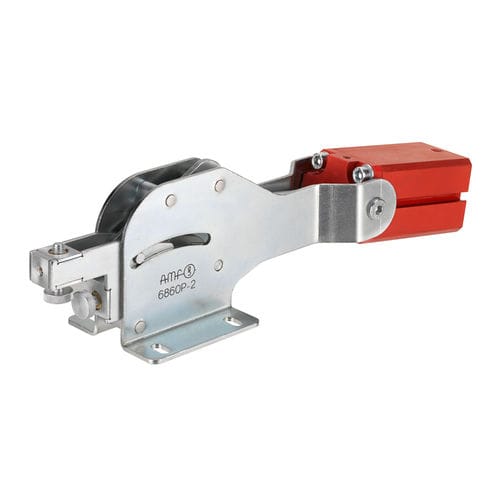 Pneumatic toggle clamp - 6860P - ANDREAS MAIER GmbH & Co. KG (AMF) - horizontal