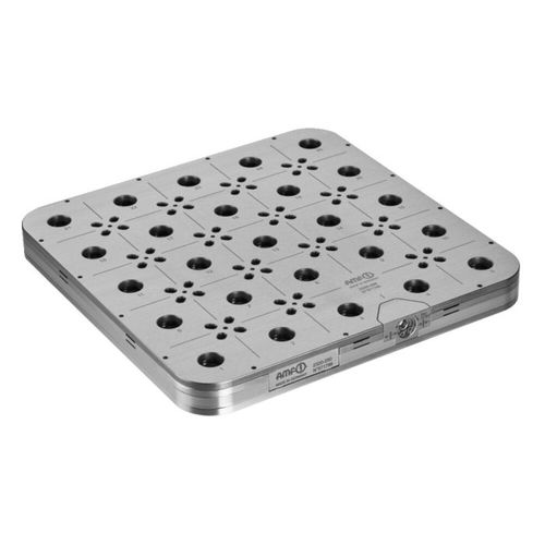 Substrate plate clamping system - ANDREAS MAIER GmbH & Co. KG (AMF) - mechanical / rapid zero-point