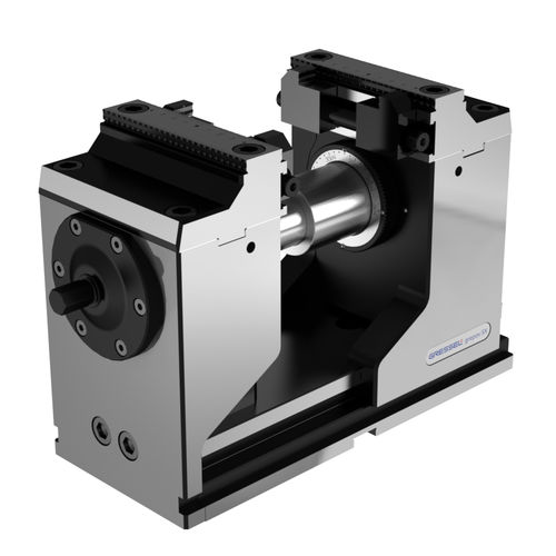 5-axis machine tool vise - grepos-5X - GRESSEL - 5-axis / for 5-axis machining / quick clamp
