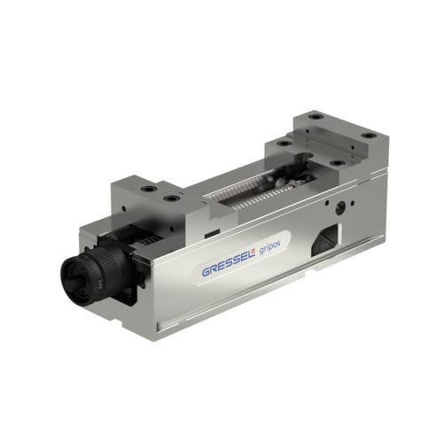 Machine tool vice - gripos 1 series - GRESSEL - hydraulic / hand / modular