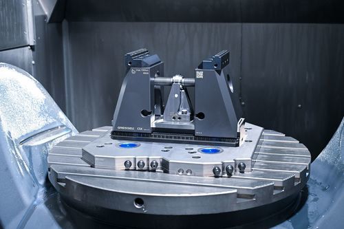Machine tool vise - C5X - GRESSEL - 5-axis machine tool / modular / 5-axis