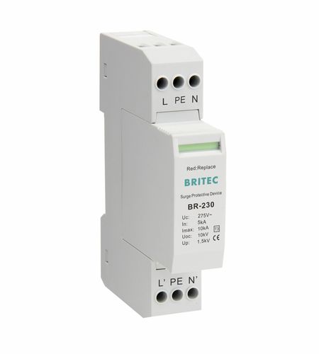 Type 3 surge arrester - BR-230 series - Britec Electric Co., Ltd - class II / for electrical networks / electronic equipment