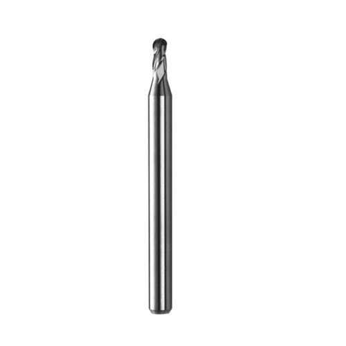 End mill - 01998 - KYOCERA SGS Precision Tools - corner radius / ball nose / solid
