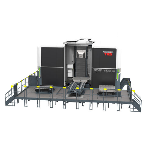3-axis CNC machining center - WHT series - TOS VARNSDORF - horizontal / with rotary table / ISO 5