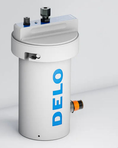 Container tank - DELO-XPRESS NK series - DELO Industrial Adhesives - control / plastic / pressure