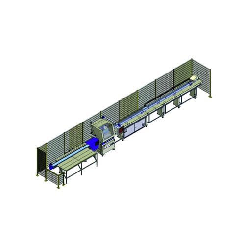 Wood product production line - TRL 700 - Working Process - automatic