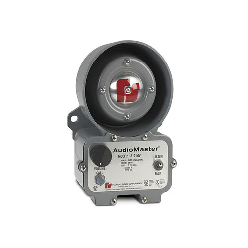 Rugged intercom - 310-MV - FEDERAL SIGNAL - IP56 / wall-mounted