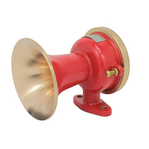 Indoor/outdoor air warning horn - C series - EDWARDS SIGNALING - horn / stainless steel