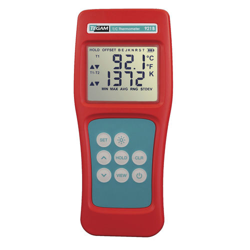 Thermocouple thermometer - 921B - TEGAM - digital / °C / °F