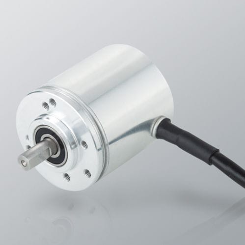 Absolute draw-wire encoder - E36 CM BiSS series - Hohner Automaticos - magnetic / 24-bit / multi-turn