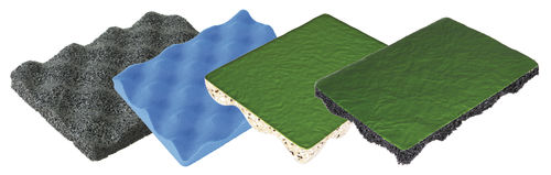 Impact sound insulating material - Regupol® und Regufoam® sound - REGUPOL BSW GmbH - polyurethane foam