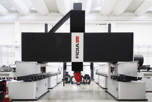 3-axis CNC machining center - GTF/Q - FIDIA - vertical / for steel / for cast iron