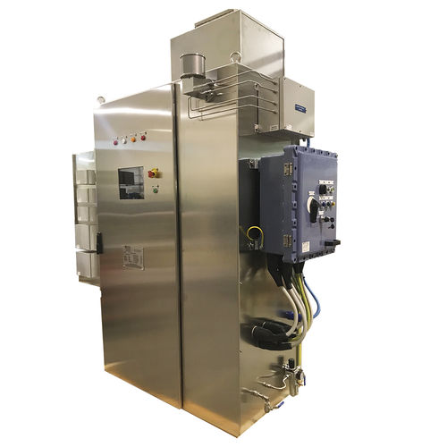 Floor-mounted electric cabinet - QPREX - MARECHAL ELECTRIC - stainless steel / industrial / automatic