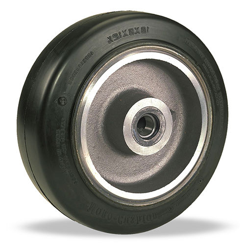 Wheel with solid tire - POR series - HAMILTON CASTER - rubber / for heavy loads / for pallet trucks