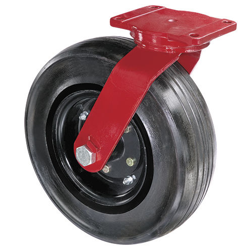 Swivel caster - 7500 series - HAMILTON CASTER - base plate / heavy-duty / steel