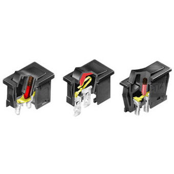 Rocker switch - CW series - NKK Switches - single-pole / dust-proof ...
