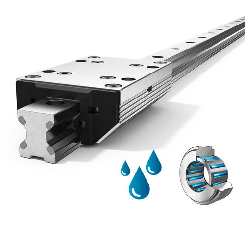 Needle roller linear guide FDC series FRANKE aluminum