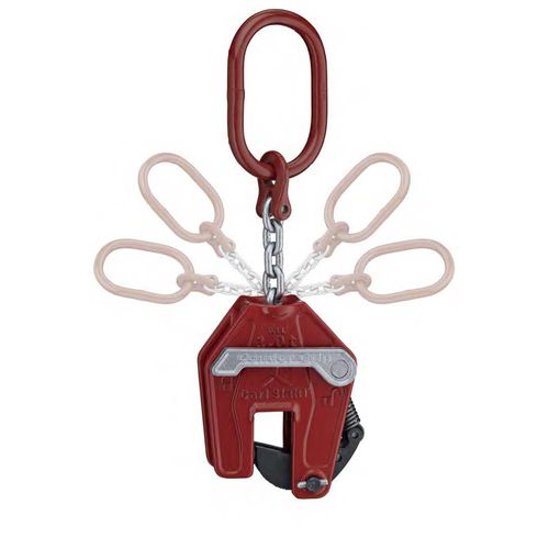 Sheet metal lifting clamp - CGUK - Carl Stahl GmbH - vertical / horizontal