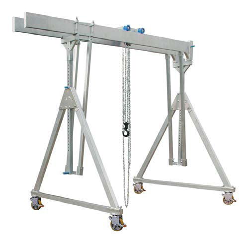 脚轮上的龙门吊