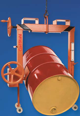 Manual tipping station - 8707 series - Carl Stahl GmbH - drum