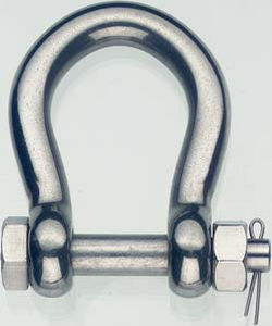 Moving head lifting shackle - 5674 series - Carl Stahl GmbH - stainless steel