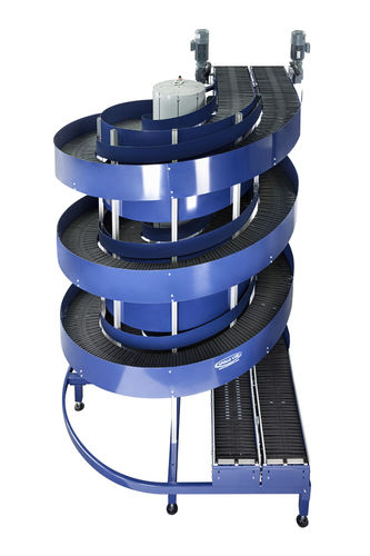 Modular belt conveyor - APOLLO VTS B.V. - vertical / dual-lane spiral / transport