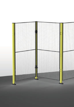 Machine enclosure - X-GUARD® LITE - AXELENT - wire mesh