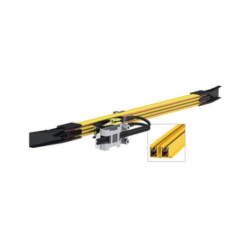 Bipolar conductor rail - ChargeLine 0865 Series - Conductix-Wampfler - copper / high-frequency / AC/DC