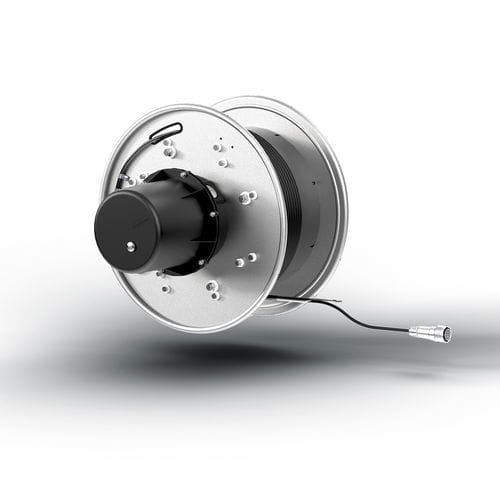 Cable reel - XCR - Conductix-Wampfler - spring-loaded / for cranes / fixed