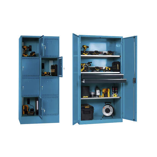Security cabinet - o. 62.955.020 - LISTA - battery holder / floor-mounted / shelf