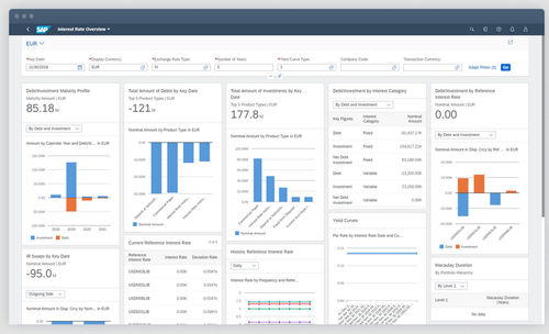 Financial management software - S/4HANA Cloud for central finance - SAP - control / reporting / ERP