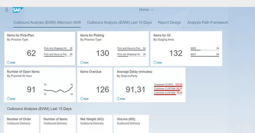 Warehouse management (WMS) software - Extended Warehouse Management - SAP - supply chain management / quality / automation