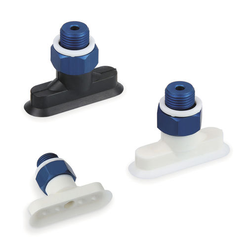 Elliptical vacuum suction cup - VVF  - ELESA - NBR / silicone rubber / for gripping