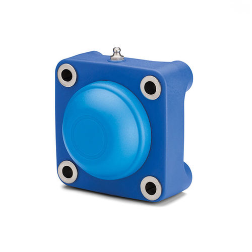 Flange bearing housing - UCF-S-T series - ELESA - stainless steel / steel / technopolymer