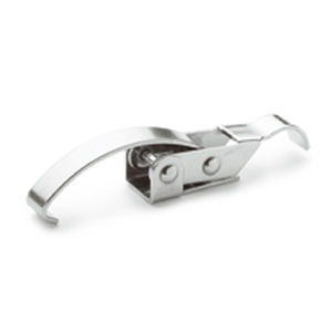 Stainless steel draw latch - TLI - ELESA - spring / hook / lever