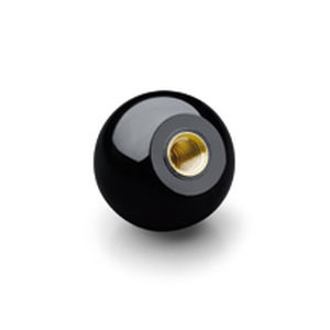 Threaded knob - PLX - ELESA - ball / plastic